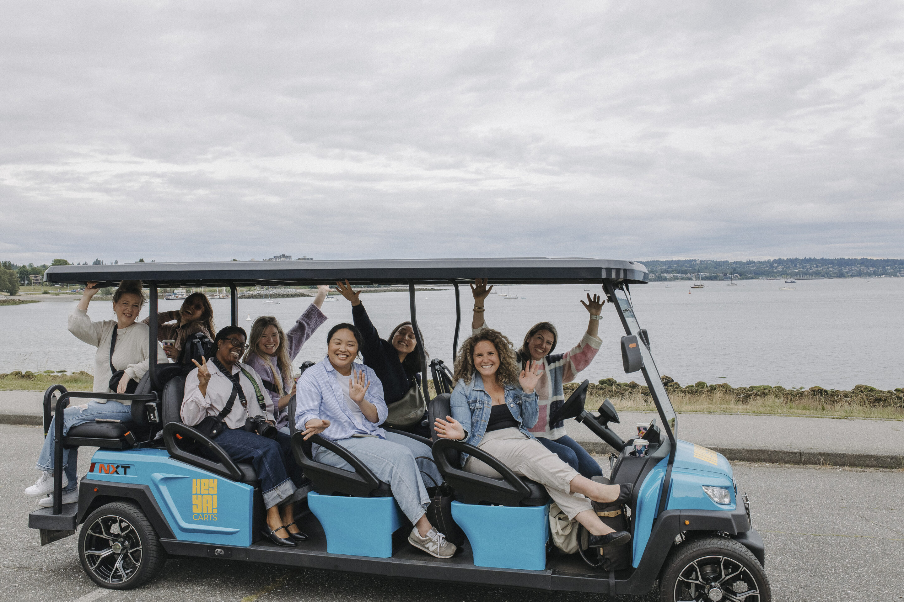 First time visiting Vancouver and exploring with a HeyYa Cart